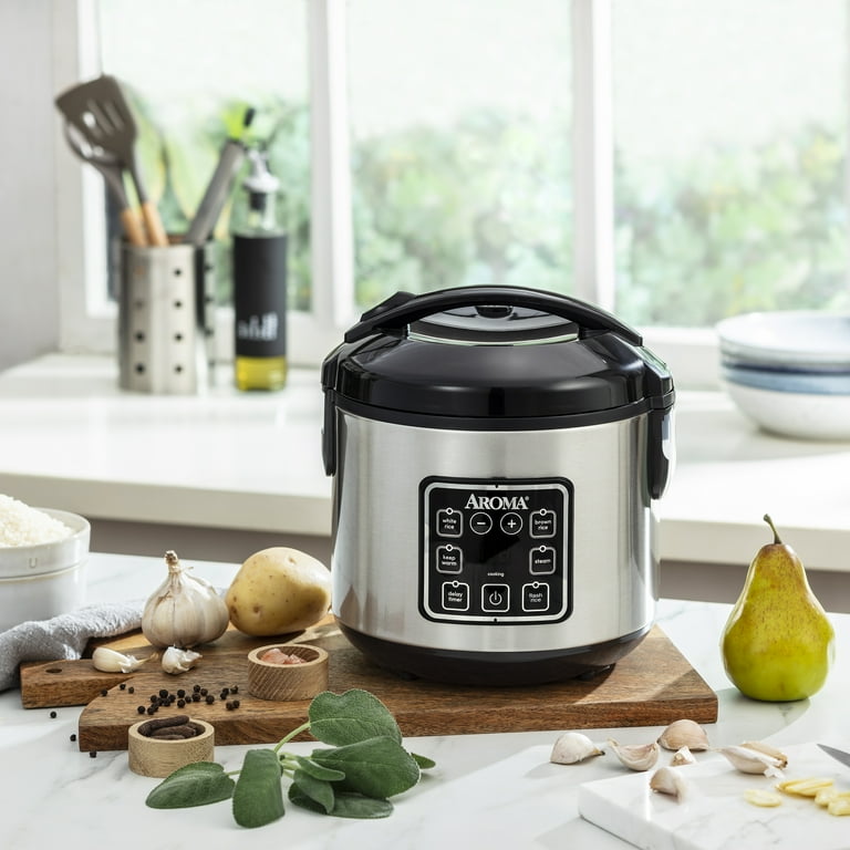 aroma 8 cup digital rice cooker