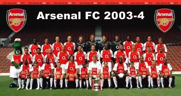 arsenal 2003 04 squad