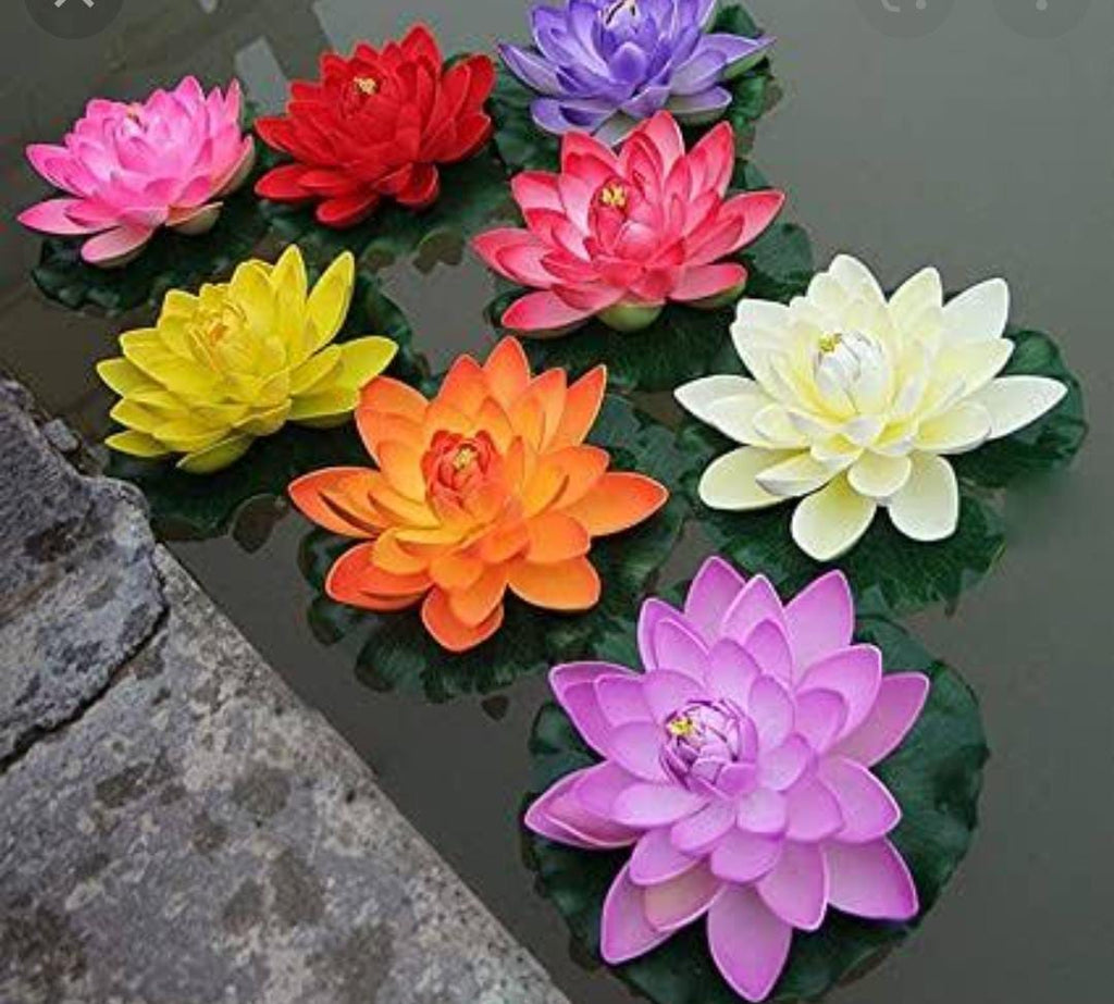 artificial floating flowers