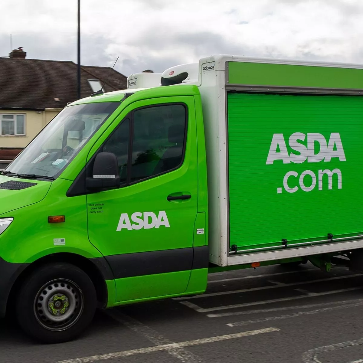 asda delivery driver pay rate