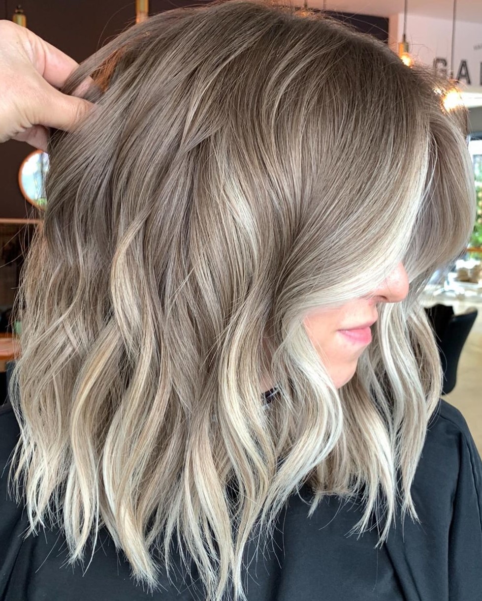 ash blonde hair color highlights