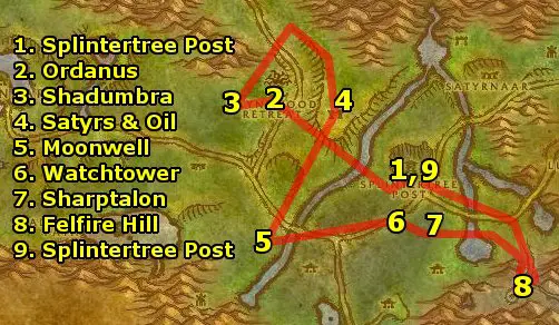 ashenvale quests vanilla