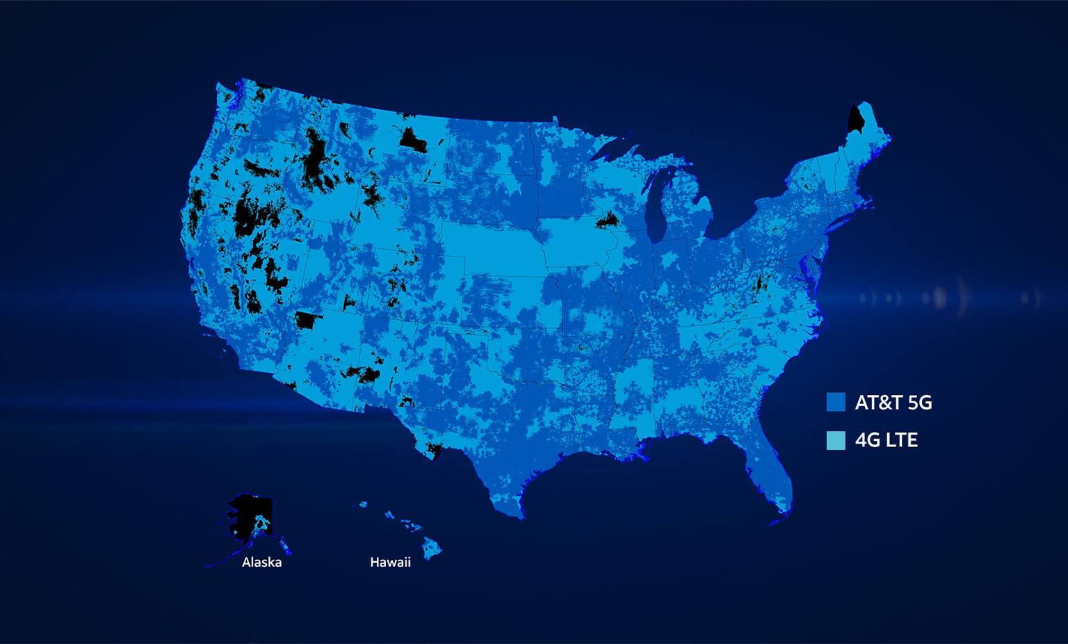 at&t coverage map