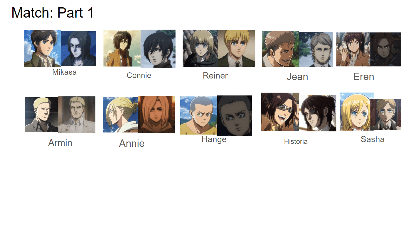 attack on titan names