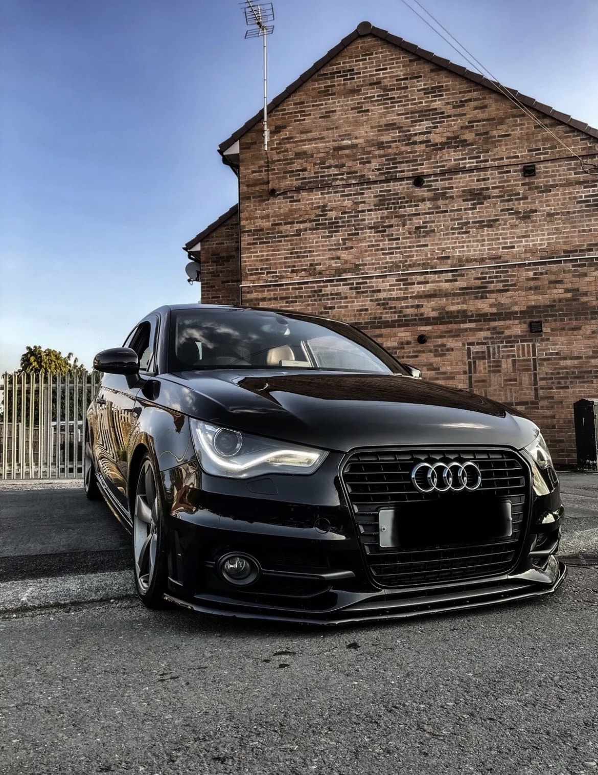 audi a1 front splitter