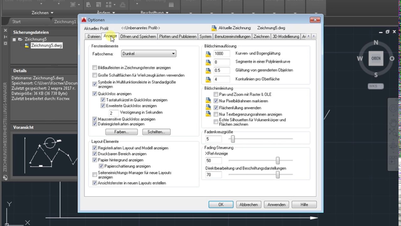 autocad drawing recovery manager