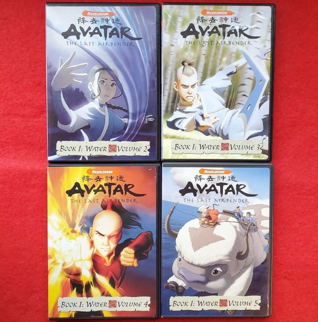 avatar airbender dvd