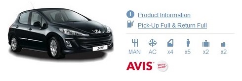 avis car rental france