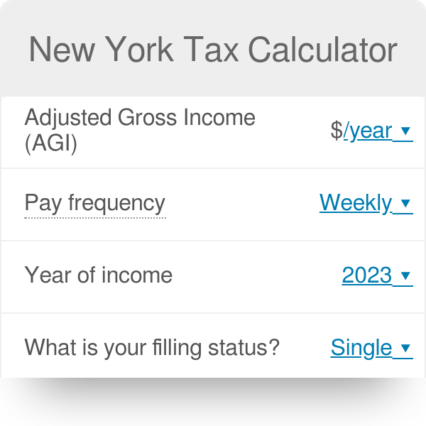 take home salary calculator new york