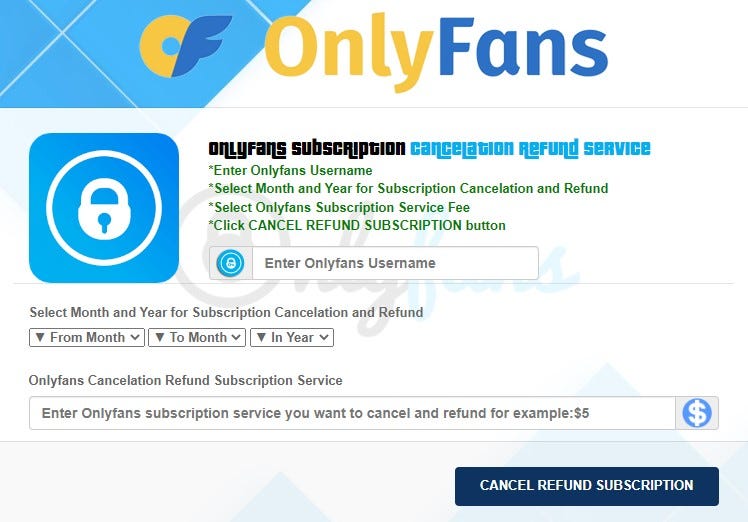 onlyfan refund