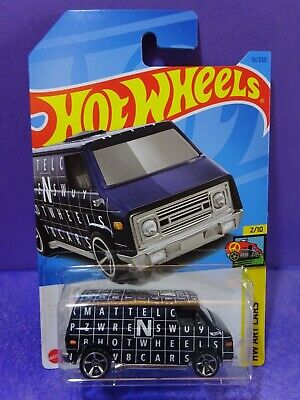 hw art cars 70s van