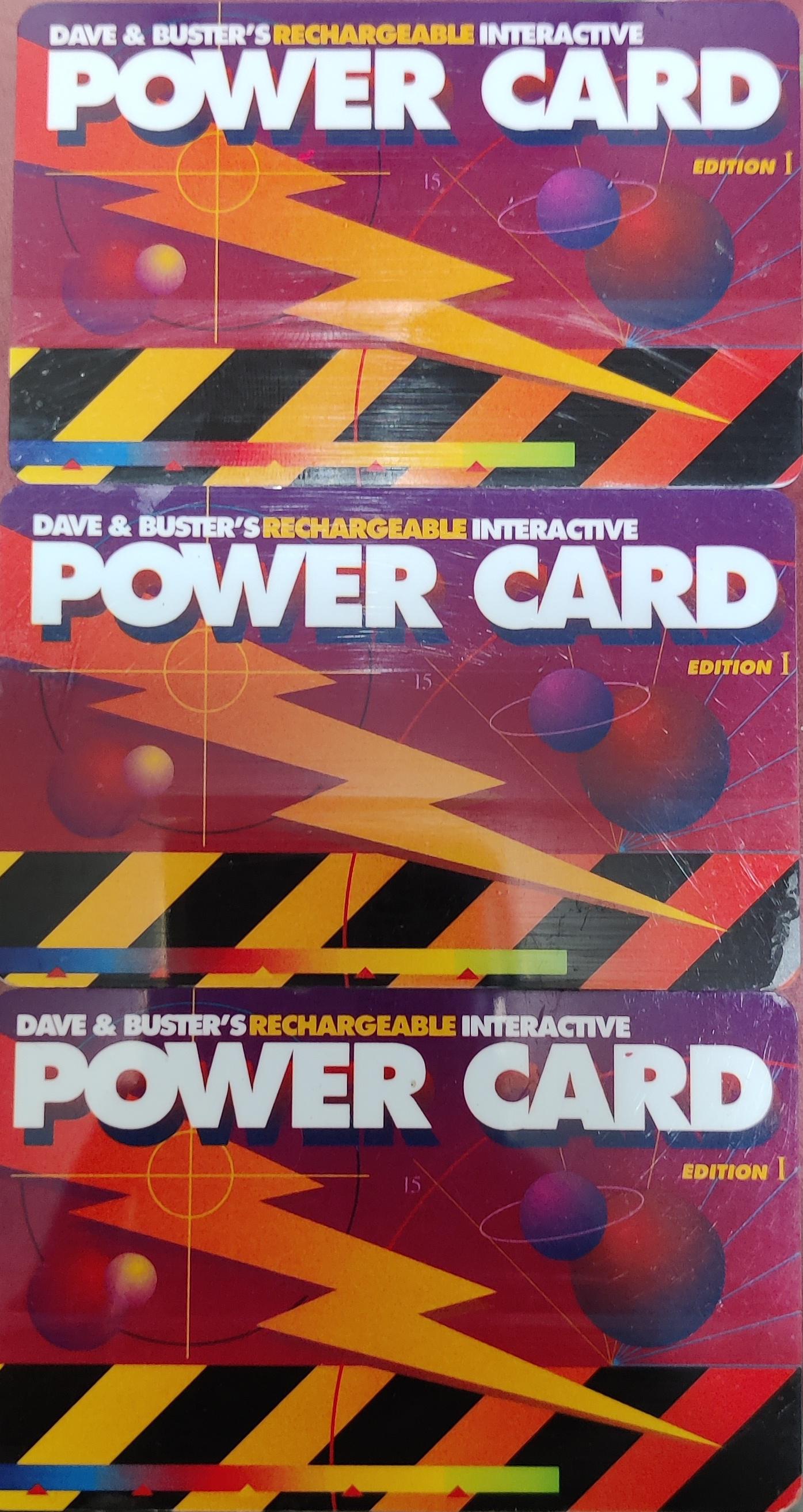 dave & busters card balance