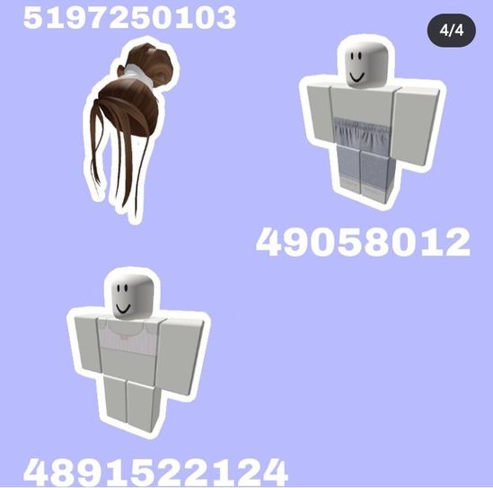 clothing codes for roblox