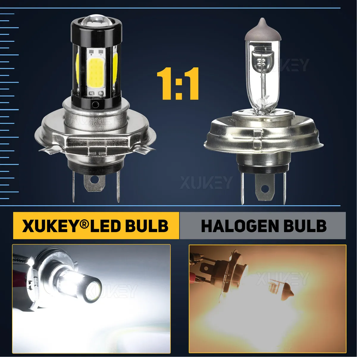 motorcycle headlight bulbs