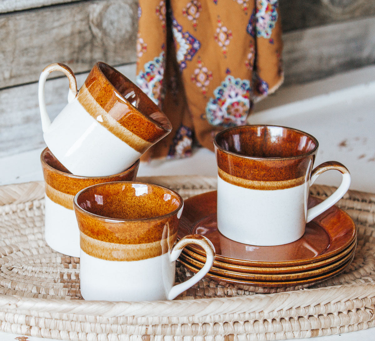 old fashioned coffee mugs