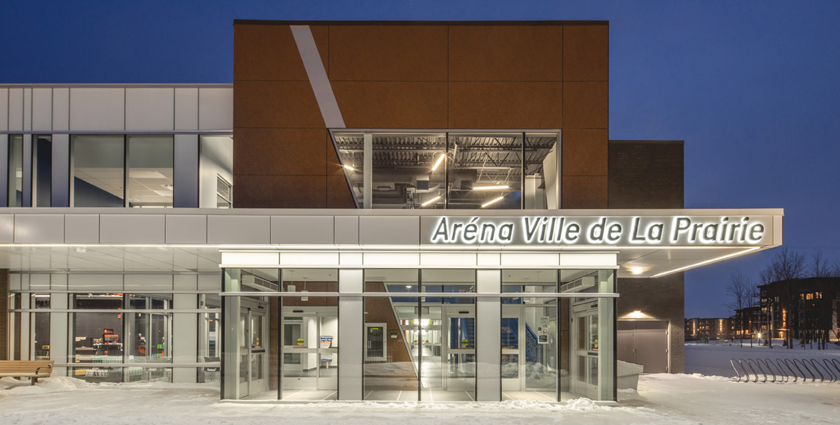 arena municipale la prairie