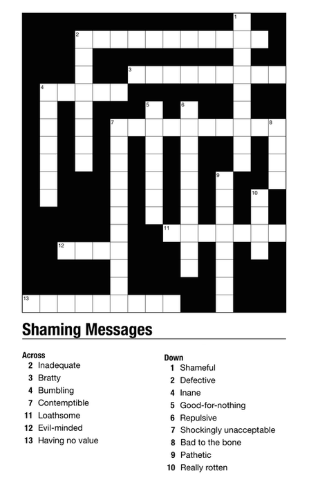 crossword bumbling