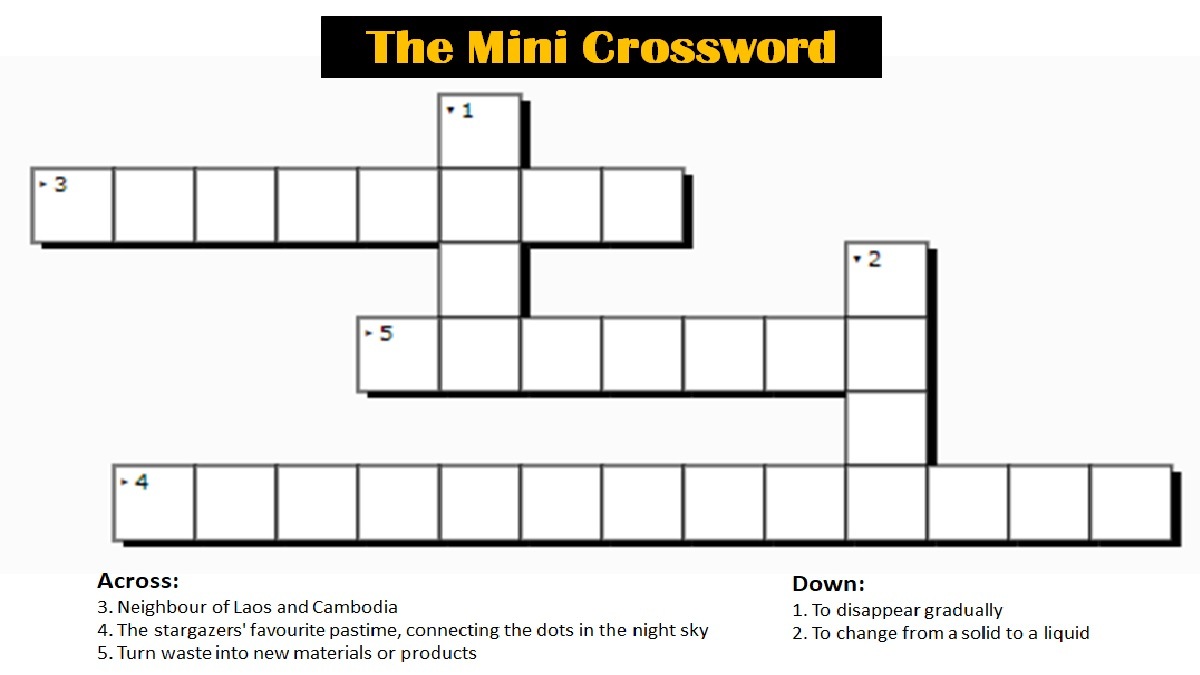 mini crossword answers