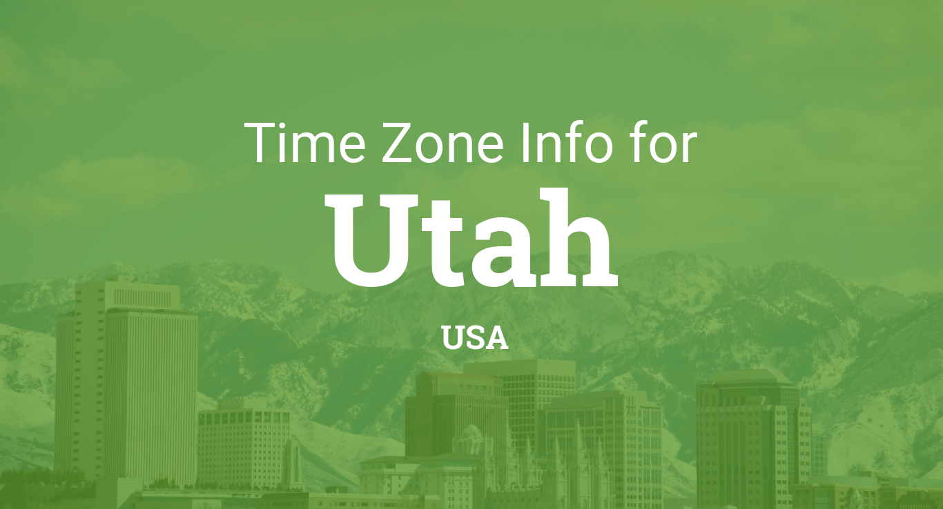 utah timezone