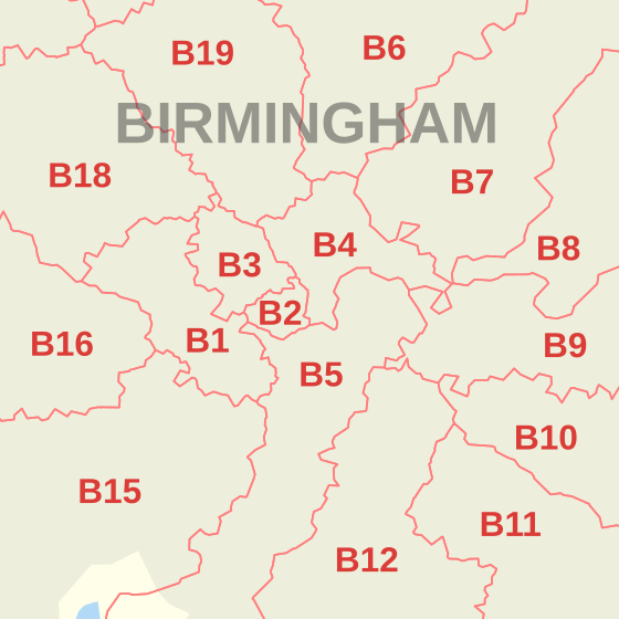 b62 postcode