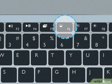 shortcut key for keyboard light