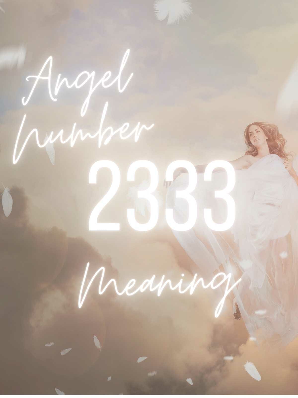 2333 angel number meaning