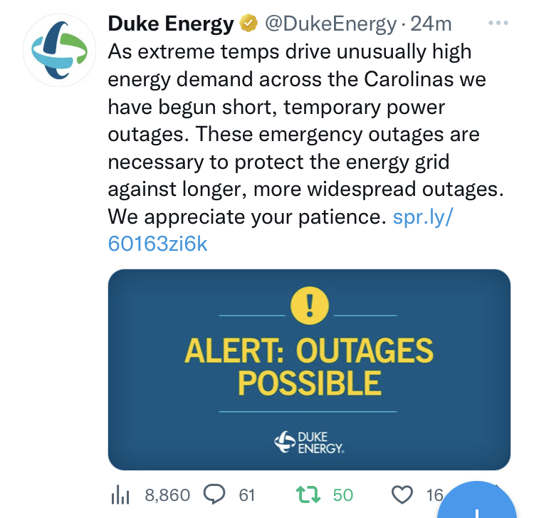 duke energy outage alerts