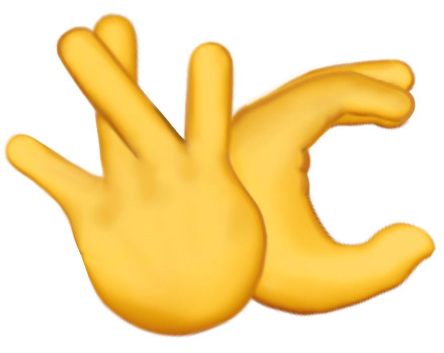 gang sign emoji