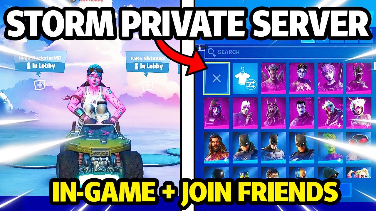 fortnite private server