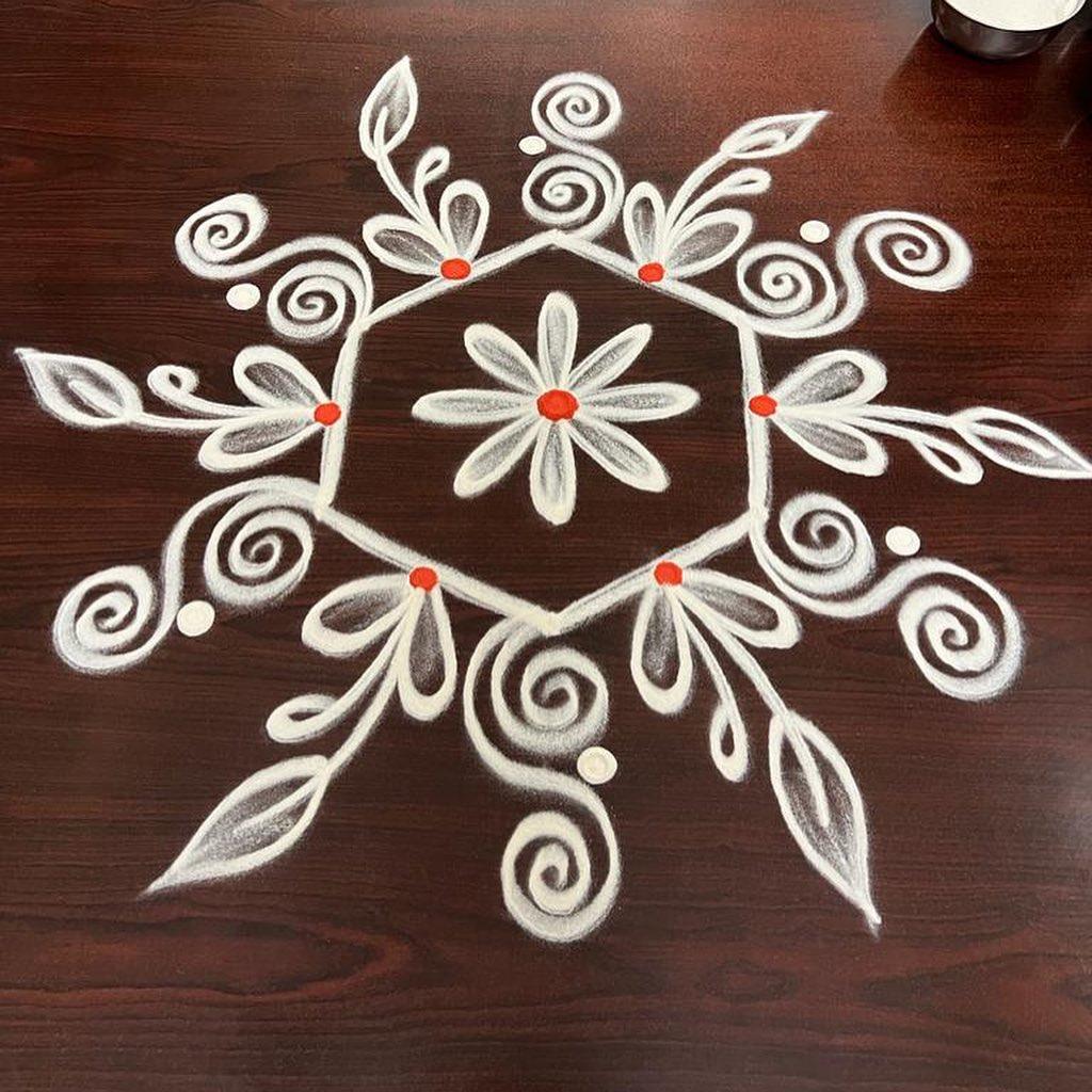 small simple kolam designs