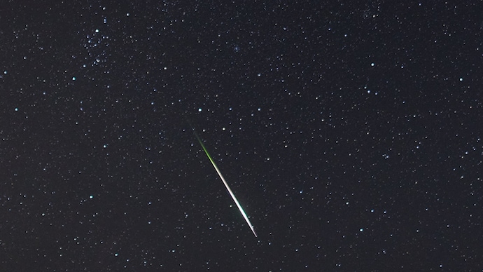 meteor shower today india live