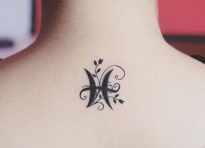 feminine pisces tattoos