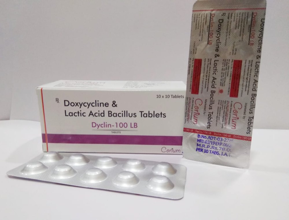 doxycycline and lactic acid uses