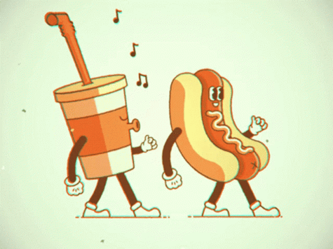 hot dog animated gif