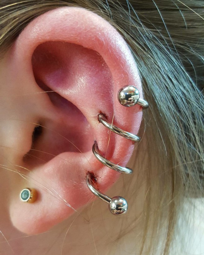 piercing spiral