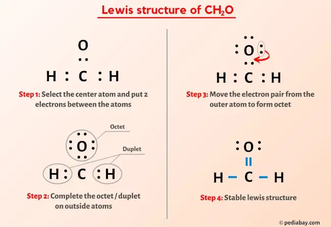 ch2o lewis structure