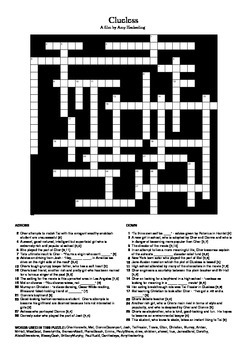 clueless crossword puzzle solver