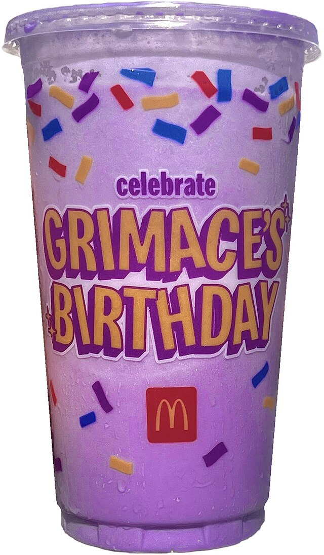 does mcdonalds sell the grimace shake in australia