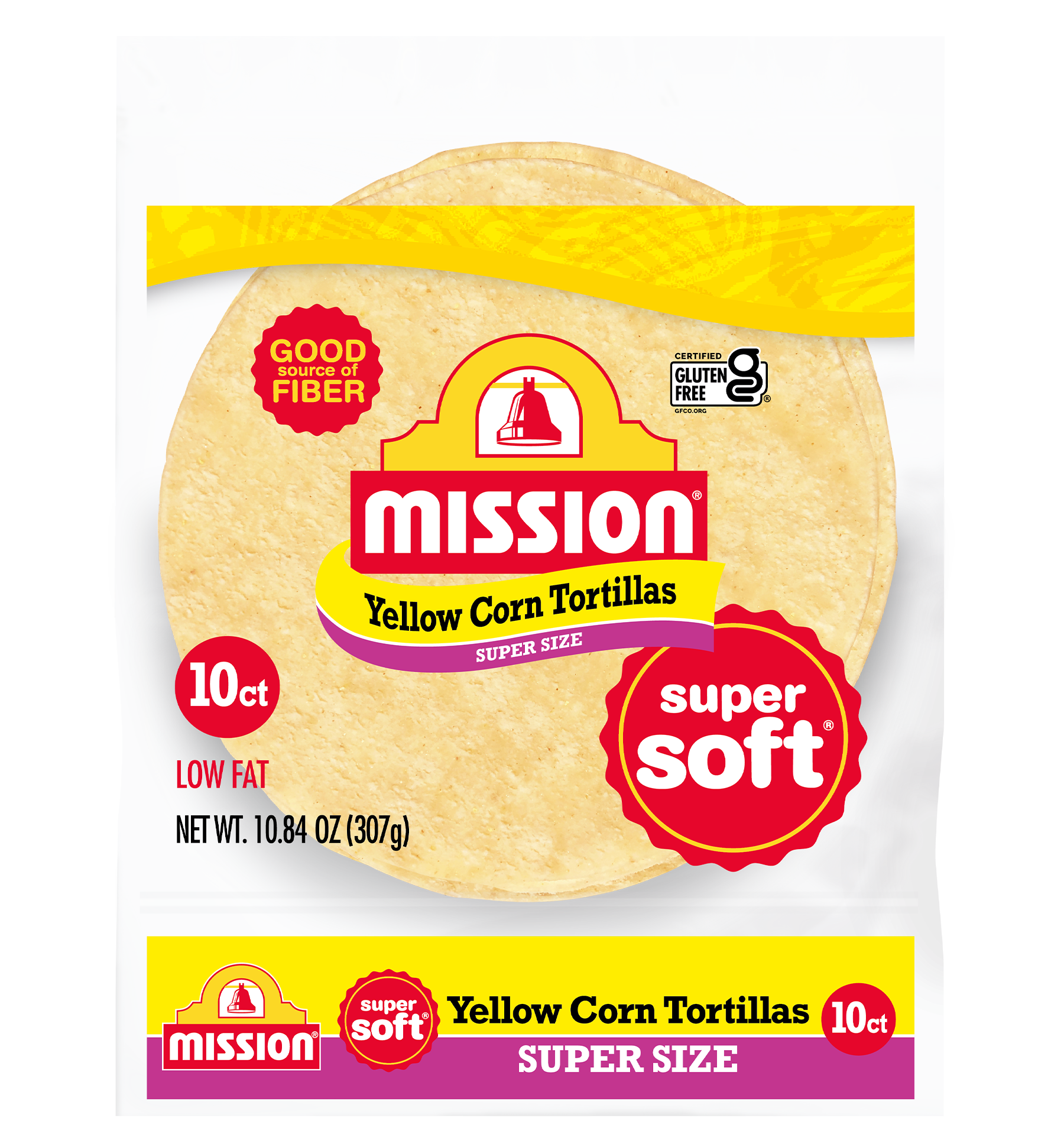 mission super size yellow corn tortillas