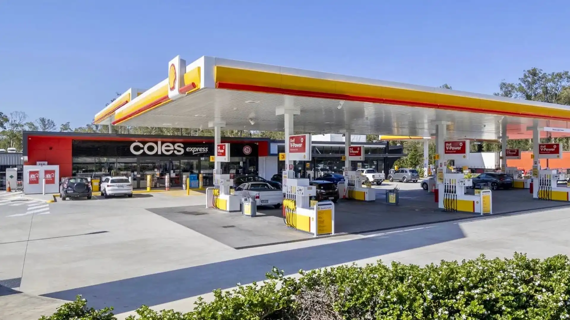 shell coles express near me