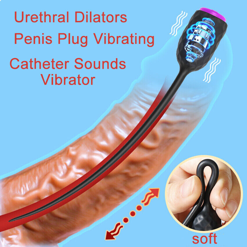 vibrating urethra plug