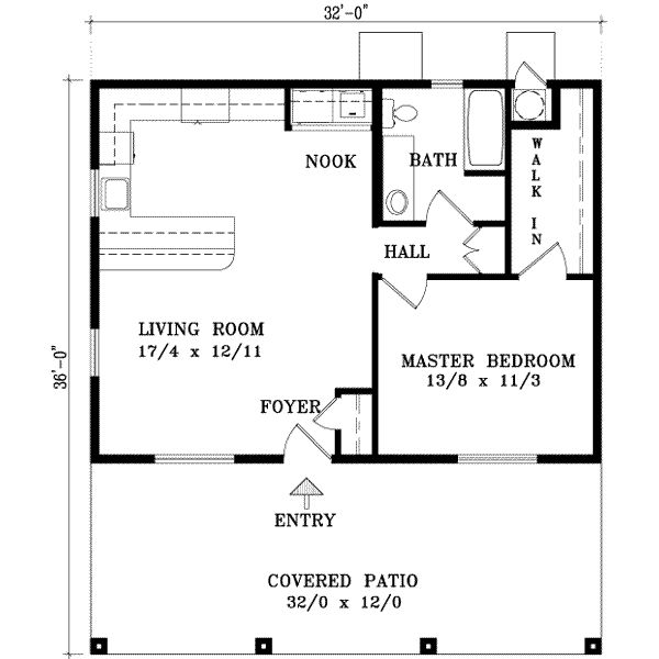 1 bedroom cabin plans