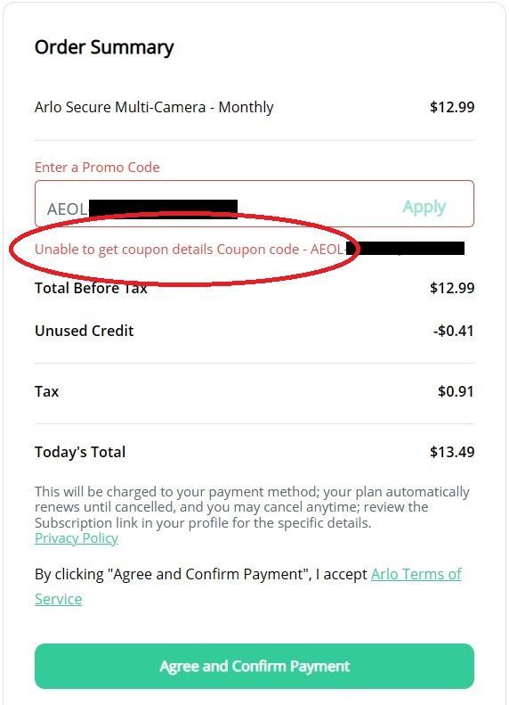 arlo coupon code