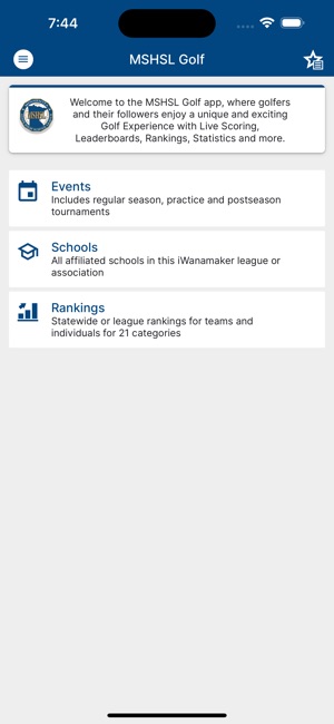 mshsl golf app