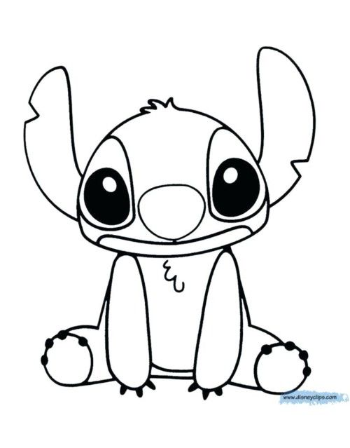 stitch en dibujo