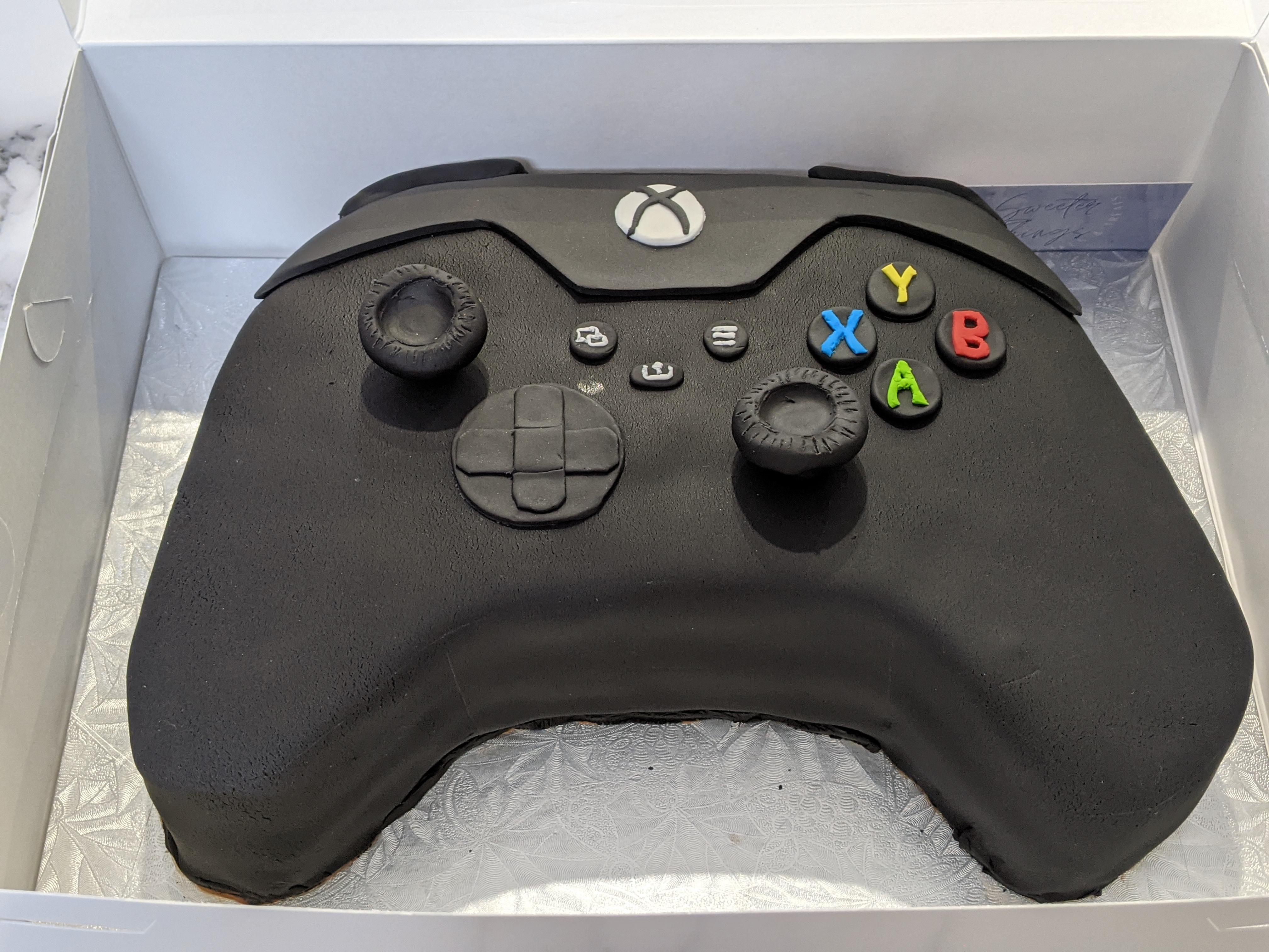 xbox controller cake