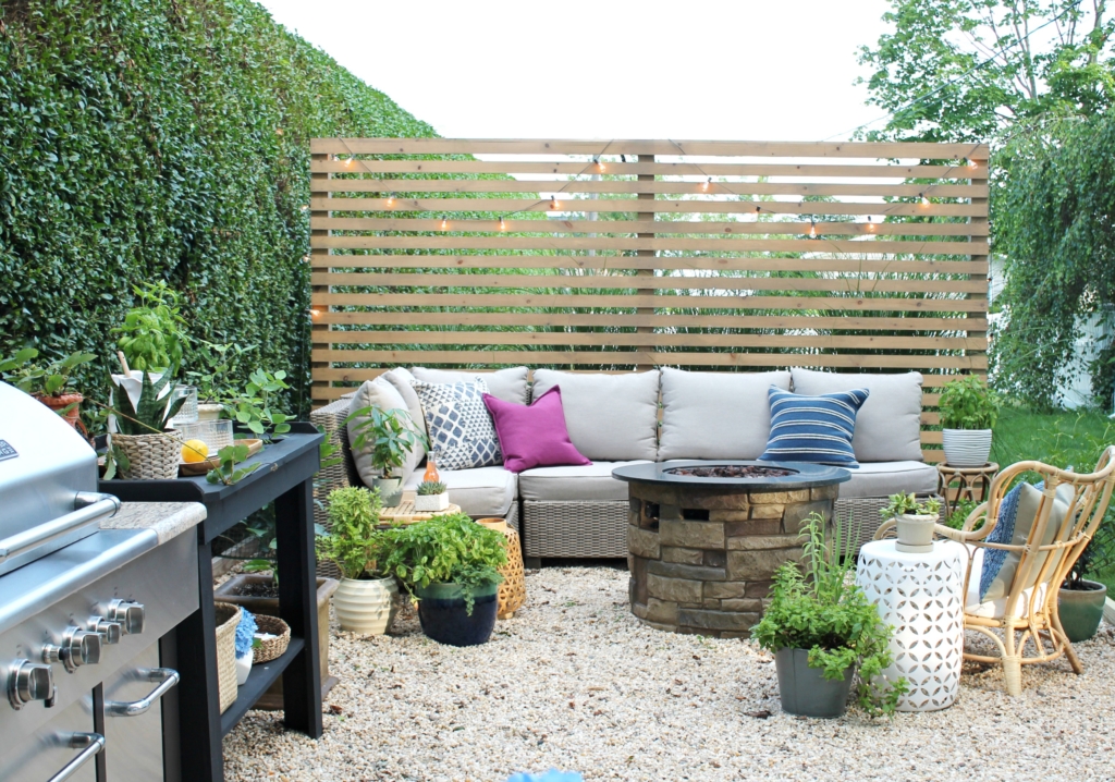 backyard privacy ideas on a budget