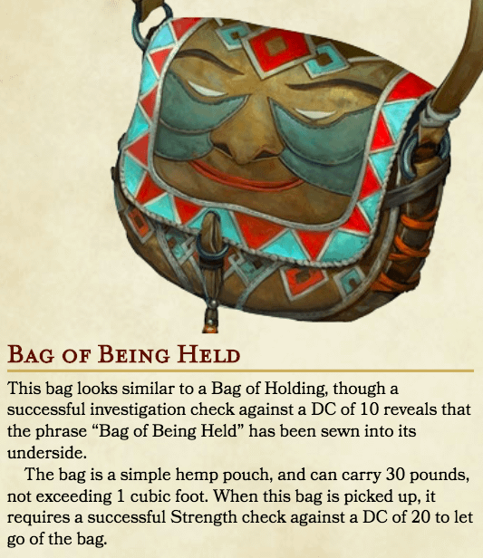 bag of holding dnd