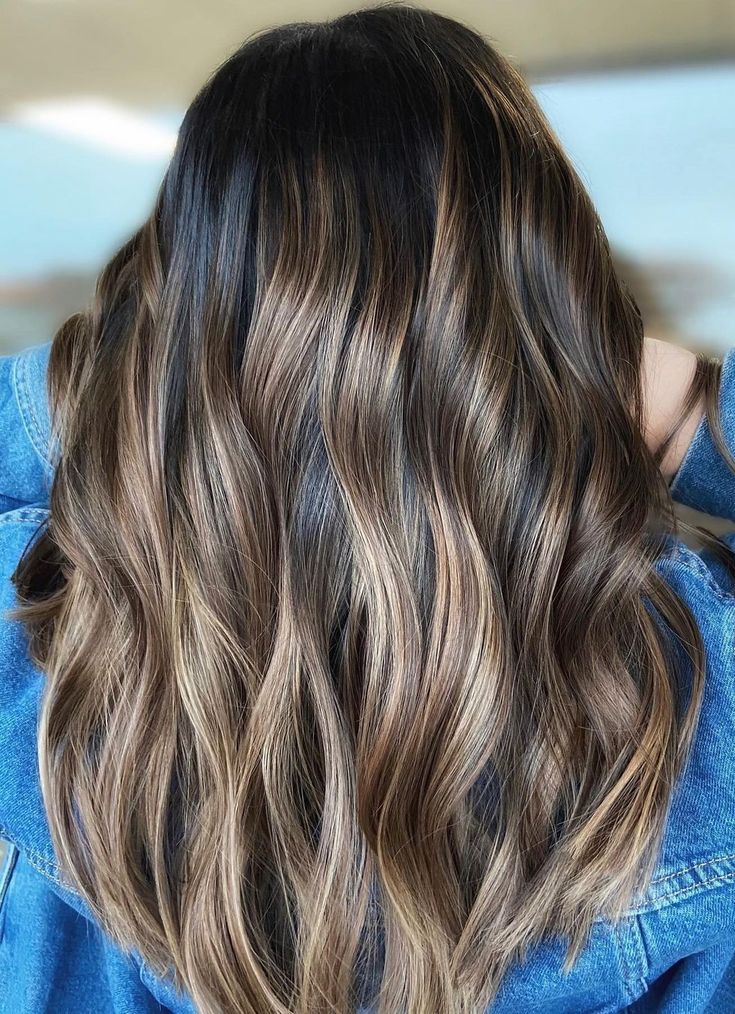 balayage for brunettes