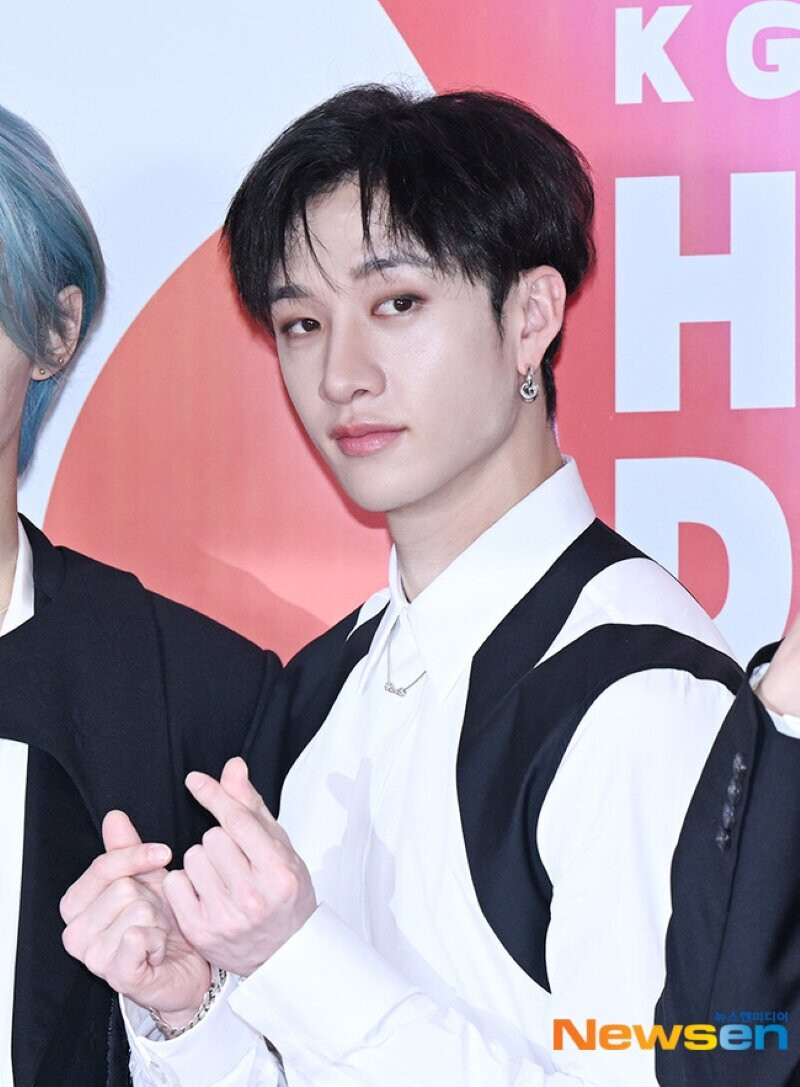 bang chan red carpet